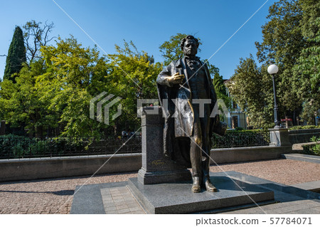 Monument to the Russian poet Alexander Sergeyevich Monument to the Russian poet Alexander Sergeyevich 57784071