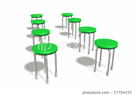 Chair (lined chair white background) Chair (lined chair white background) 57784155