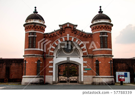 Beautiful old Nara boy prison 5 of red brick Beautiful old Nara boy prison 5 of red brick 57788339
