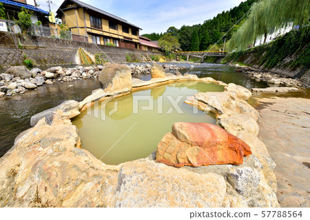 Nagayu Onsen Gani hot water Oita Prefecture Takeda City 57788564