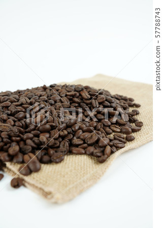 烘焙咖啡和咖啡背景 烘焙咖啡和咖啡背景 57788743