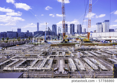 (東京)豐洲市場站附近的重建 (東京)豐洲市場站附近的重建 57788860