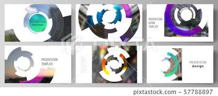 The minimalistic abstract vector layout of the presentation slides design business templates The minimalistic abstract vector layout of the presentation slides design business templates 57788897