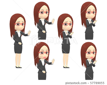 [NG] Female A suit diagonal 57789055