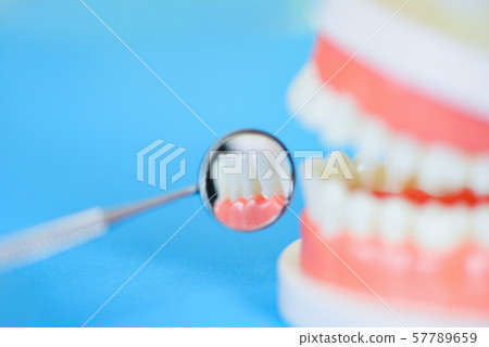 dentist tools with dentures dentistry instruments 57789659