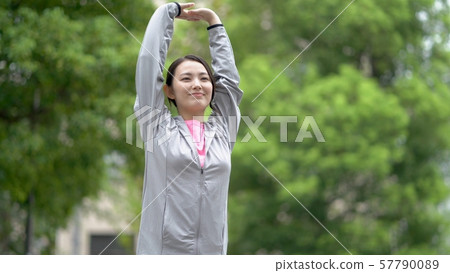 女性伸展 女性伸展 57790089