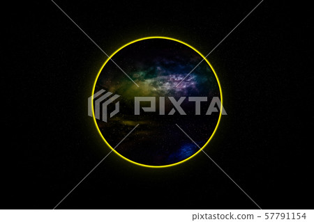 Abstract scientific background - full eclipse, Abstract scientific background - full eclipse, 57791154