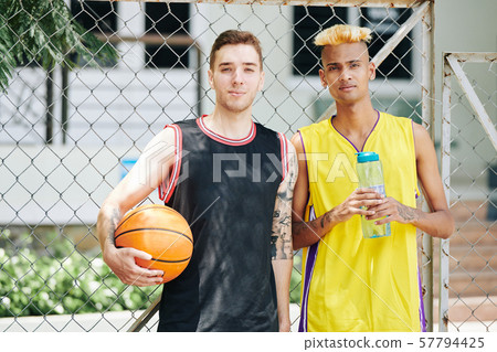 Young basketball players 57794425
