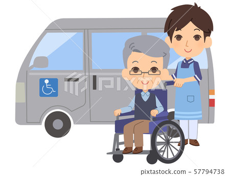照顧者人老人護理車 57794738