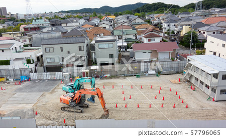 Building Construction Site Building Construction Site 57796065