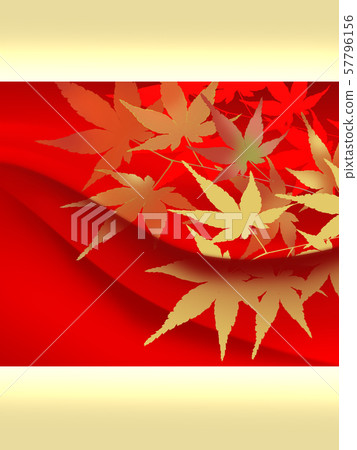 Autumn leaves Japanese style Autumn Japanese pattern Japanese style frame Japanese style background checkered pattern Autumn leaves Japanese style Autumn Japanese pattern Japanese style frame Japanese style background checkered pattern 57796156