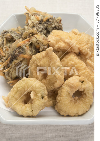 Okinawa Tempura Mozuku Tempura Goya no Tempura Marlin Tuna Tempura 57796835