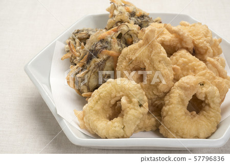Okinawa Tempura Mozuku Tempura Goya no Tempura Marlin Tuna Tempura 57796836