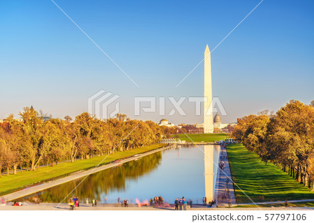Washington Monument at autumn Washington Monument at autumn 57797106