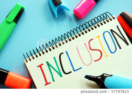 Inclusion education concept. Inclusion education concept. 57797623