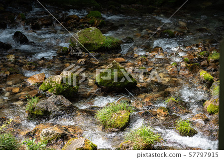 Hirahara river underwater water Hirahara river underwater water 57797915