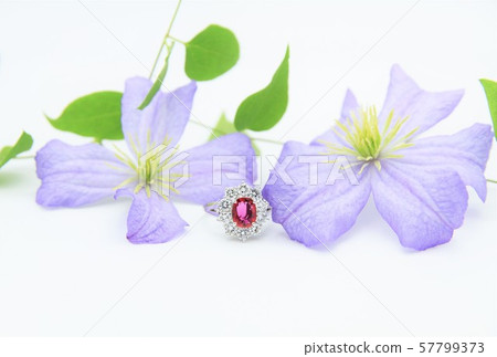 Ring diamond ruby 57799373