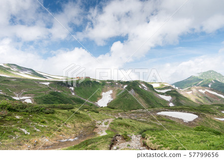 Ichinoshikoshi mountain trail from Raitorisawa Campsite (Mother Koizaka Route) 57799656