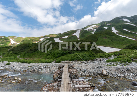 Ichinoshikoshi mountain trail from Raitorisawa Campsite (Mother Koizaka Route) 57799670