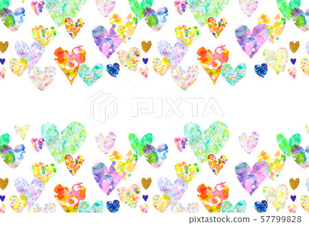 Heart Frame Collage 57799828