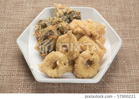 Okinawa Tempura Mozuku Tempura Goya no Tempura Marlin Tuna Tempura 57800221