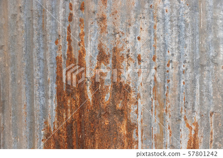 Orange Metal rusty background, Metal grunge 57801242