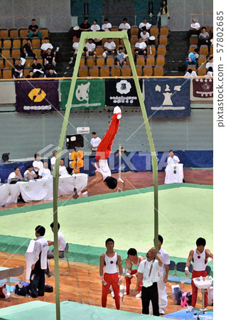 Gymnastics competition Gymnastics competition 57802685