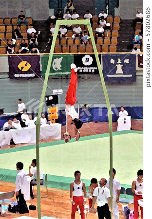 Gymnastics competition Gymnastics competition 57802686