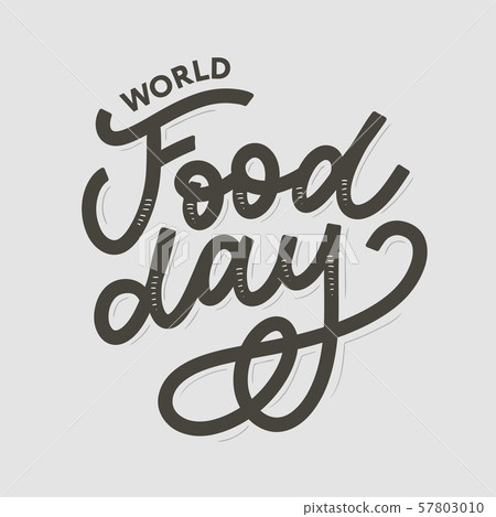 World Food Day Vector Illustration. Suitable for World Food Day Vector Illustration. Suitable for 57803010