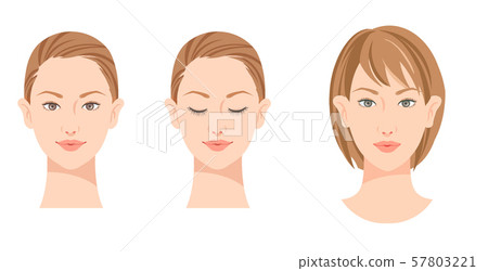 Female face Female face 57803221