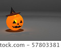 Jack O Lantern Halloween right swing 57803381