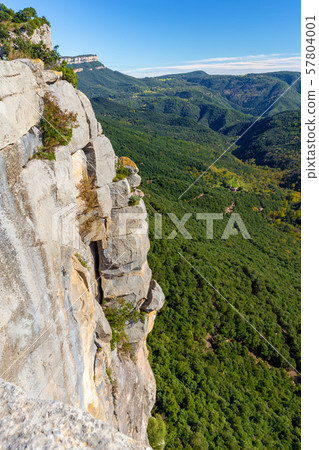 Beautiful spanish mountain landscape near the Beautiful spanish mountain landscape near the 57804001