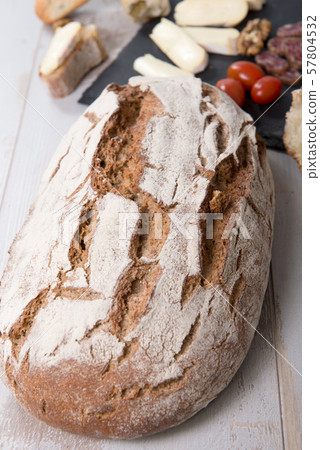 Traditional french bread 57804532