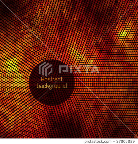 Abstract disco background with halftone. Abstract disco background with halftone. 57805889