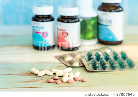 medicine spilling out medicine spilling out 57807646