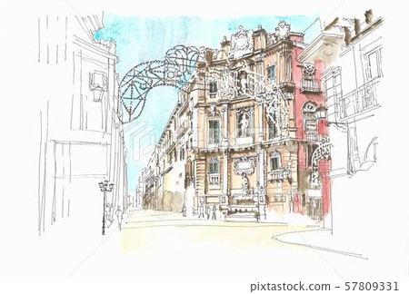 Quatlocanti在巴勒莫，歐洲城市景觀 57809331