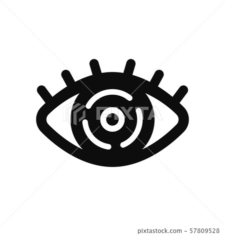 Iris recognition Eye Eye sensor Eye AF icon Iris recognition Eye Eye sensor Eye AF icon 57809528