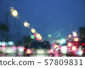 Rain bokeh Light 57809831