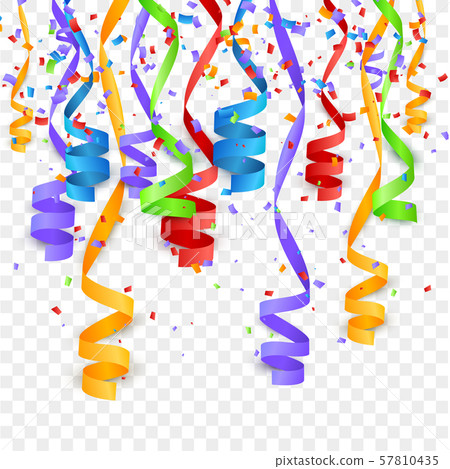Confetti Vector Background 57810435
