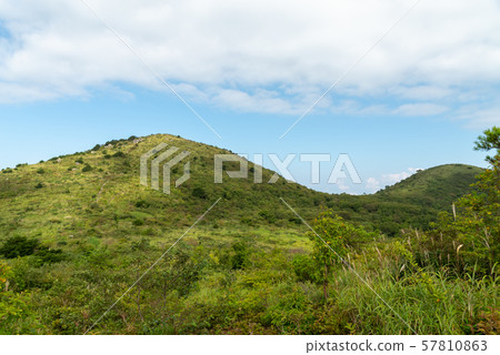 道後山入口處的風景-岩淵山-道後山(2019年9月) 道後山入口處的風景-岩淵山-道後山(2019年9月) 57810863