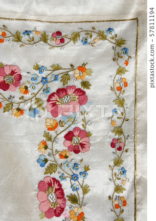 turkish emboidery pattern as background turkish emboidery pattern as background 57811194