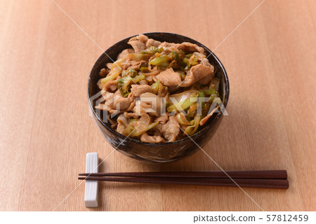 Bowl of pork 57812459