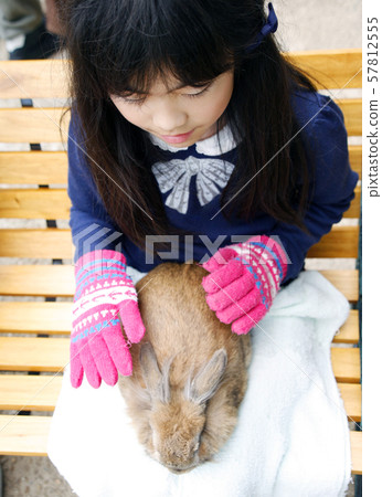 Usagi and a girl 57812555