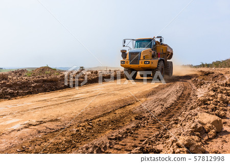 Truck Earthworks Industrial Property Development 57812998