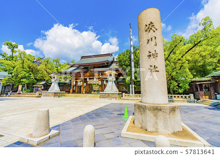 Kobe Minatogawa Shrine Omomon Kobe Minatogawa Shrine Omomon 57813641