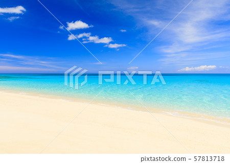 Kuramajima, Miyakojima city_Superb view of Nagama beach Kuramajima, Miyakojima city_Superb view of Nagama beach 57813718
