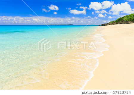 Kuramajima, Miyakojima city_Superb view of Nagama beach Kuramajima, Miyakojima city_Superb view of Nagama beach 57813734