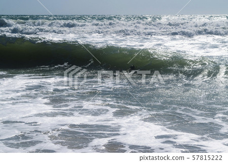 Russia, Crimea, a storm on the Black Sea in Russia, Crimea, a storm on the Black Sea in 57815222
