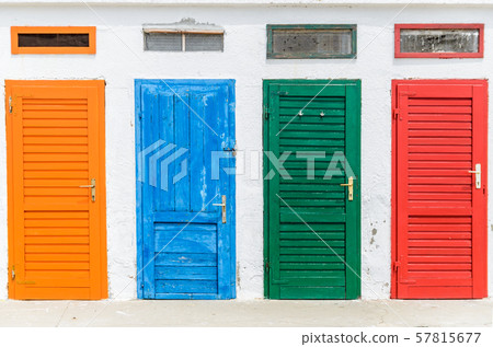 Colorful doors Colorful doors 57815677