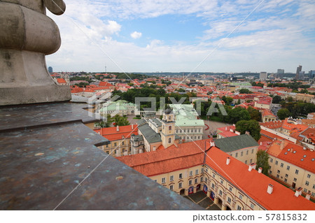 World Cultural Heritage / Lithuania Vilnius cityscape 57815832